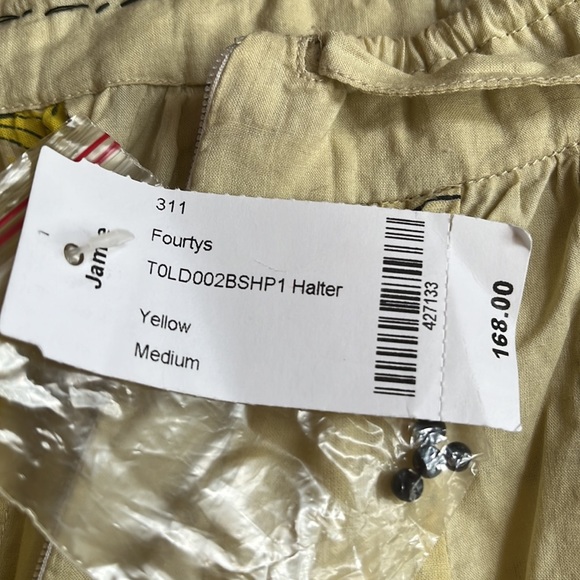 Vintage Halter Top Authentic  Size M NWT Pristine OOAK Fourtys Designer - Picture 9 of 15
